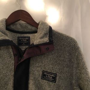 BOGO | A&F Fleece Quarter Zip NWOT